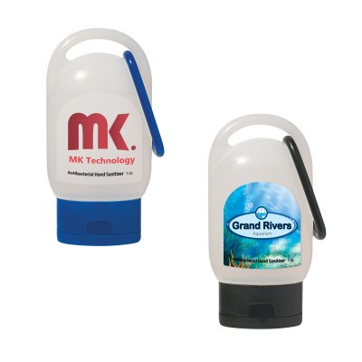 1 oz. Hand Sanitizer With Carabiner