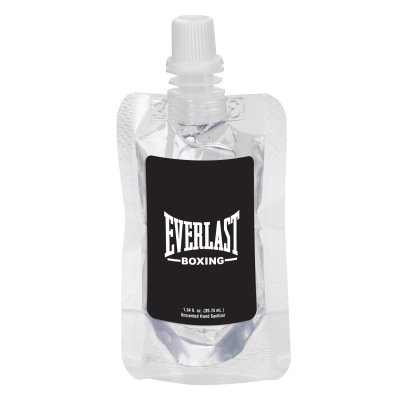 1 oz Squeeze Pouch Clear Sanitizer