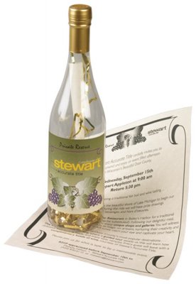Plastic Wine Bottle - 750ml