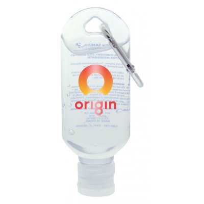 2 oz. Hand Sanitizer Gel w/ Carabiner