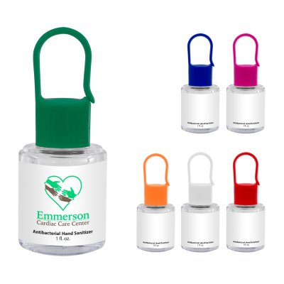 1 oz. Sanitizer w/ Carabiner Cap