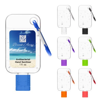 1 oz. Sanitizer w/ Carabiner