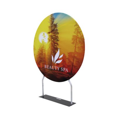 Eurofit 60" Round Banner Display Kit