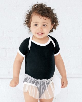 Rabbit Skins - Infant Tutu Baby Rib Bodysuit