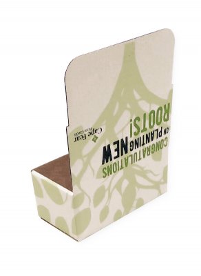 7 x 5 x 2" Roll Edge Top Tuck Box