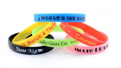 Printed Silicone Wristband
