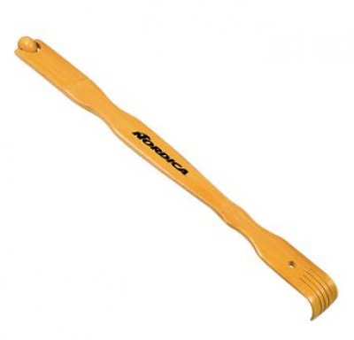 Wood Backscratcher With Massage Roller