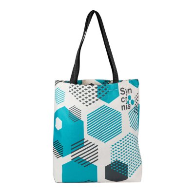 Medium Wide Bottom PolyPro Handle Gusset Tote