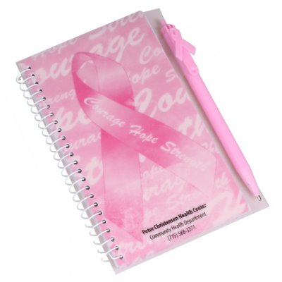 Pink Ribbon Notebook