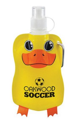 12 oz. Paws N ClawsÂ® Flat Bottle