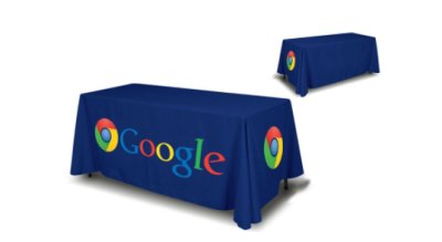 RUSH  6FT Full Color Throw Table Cover