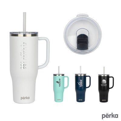 Perka Kempton 40 oz. Double Wall, Stainless Steel Travel Mug