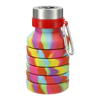 Zigoo Silicone Collapsible Water Bottle 18oz
