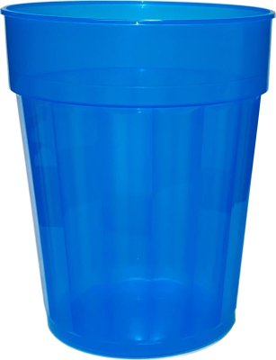 22 oz. Squat Fluted Plastic Stadium Cup