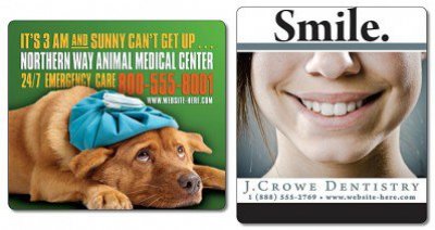 Health Magnet - 3.5" x 4" Round Corners